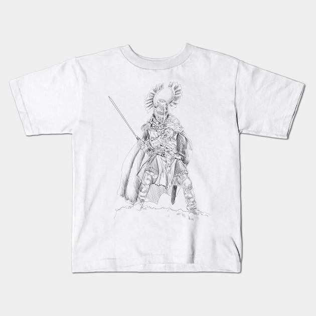 Knight Kids T-Shirt by Dojaja